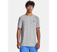 Under Armour Mens Seamless Ripple Short Sleeve T-Shirt Colour: Grey, Size: XXL