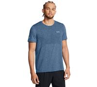 Under Armour Mens Seamless Stride T-Shirt in Blue - Size Small