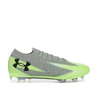 Under Armour Mens Shadow Elite 3 Firm Ground Football Boots Grey/Volt 11.5 UK