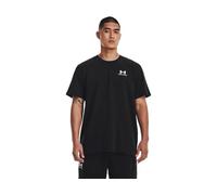 Under Armour Men's Short-Sleeve Graph Ua Logo Embroidered Heavyweight Short Sleeve, Black, 1373997-001, XXL, 0001 - Black, XXL
