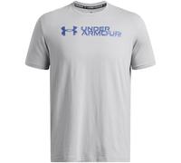 Under Armour Mens Sliced Short Sleeve Sports Training Fitness Gym Performance