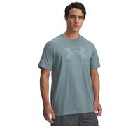 Under Armour Mens Sport Style Logo Regular Fit T-Shirt Blue/Serpentine L