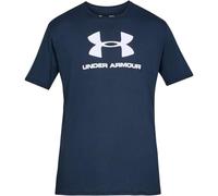Under Armour Mens Sports Logo Short Sleeve T-Shirt Blue L