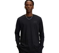 Under Armour Men's Sportstyle Left Chest Long Sleeve, Moisture-Wicking Men's Long-Sleeve Top, Comfortable and Fast-Drying Sportswear,Black / / Pitch Gray,XL