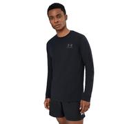 Under Armour Men's Sportstyle Left Chest Long Sleeve, Moisture-Wicking Men's Long-Sleeve Top, Comfortable and Fast-Drying Sportswear,Black / / Pitch Gray,3XL