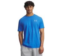 Under Armour Men's Sportstyle Left Chest Short Sleeve, Soft and Comfortable Men's T-Shirt with Logo Design, Lightweight and Fast-Drying Sportswear,Blue Atlantis / / Blue Calm,4XL