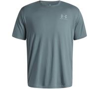 Under Armour Men's Sportstyle Left Chest Short Sleeve, Soft and Comfortable Men's T-Shirt with Logo Design, Lightweight and Fast-Drying Sportswear,Jasper Blue / / Serpentine,MD