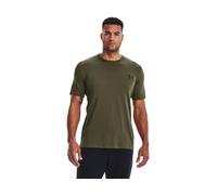 Under Armour Men's Sportstyle T-Shirt Met Korte Mouwen, Opaque, (390) Marine OD Green/Black/Black, L Long