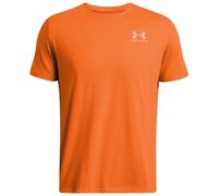 Under Armour Mens Sportstyle Left Chest Short Sleeve T-Shirt Size: Small, Colour: Orange