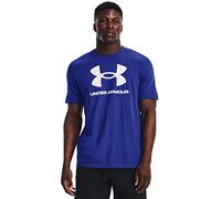 Under Armour Men's Sportstyle Logo Short Sleeve T Shirt, (400) Royal / / White, XL