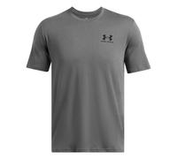 Under Armour Mens Sportstyle Short-Sleeved T-Shirt (Castle Rock Grey/Black) - Light Grey - Size 3XL