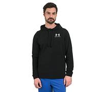 Under Armour Mens Sportstyle Terry Logo Hoodie, sporty and quick-drying hoodie, breathable and warm sweater for men