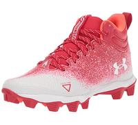 Under Armour Men's Spotlight Fran 2.0 Football Shoe, Red (600)/White, 10