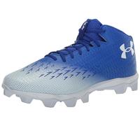 Under Armour Men's Spotlight Franchise Rm 4.0 Football Shoe, (400) Team Royal/White/White, 10 UK