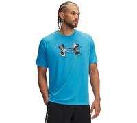 Under Armour Tech Print Fill Short Sleeve T-shirt Blue M Men