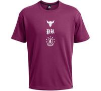 Under Armour Men's Short-Sleeve Terry Regular Fit T-Shirt XL Purple