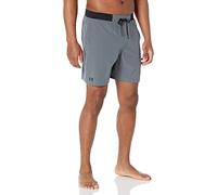 Under Armour Men's Standard Comfort Swim Trunks, Shorts with Drawstring Closure & Full Elastic Waistband, SP22 Pitch Gray-2, SM