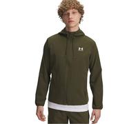 Under Armour Mens Stretch Woven Windbreaker Size: Extra Large, Colour: Green
