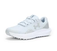 Under Armour Men's Surge Golf Cleat Sneaker, (014) Halo Gray/Halo Gray/Metallic Silver, 7.5