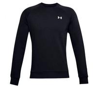 Under Armour Men's Sweatshirt UA Rival Cotton Crew Black Top - New