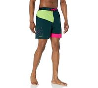 Under Armour Men's Swim Shorts with Drawstring Closure & Back Elastic Waistband, Quick-Dry Trunks, Sp22 Batik Colorblock E-Board, Large