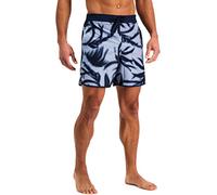 Under Armour Men's Swim Shorts with Drawstring Closure & Back Elastic Waistband, Quick-Dry Trunks, Washed Blue E-Board, XL