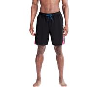 Under Armour Men's Swim Trunks, Shorts with Drawstring Closure & Elastic Waistband, Black Breeze, Large