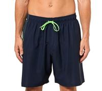 Under Armour Men's Swim Trunks, Shorts with Drawstring Closure & Elastic Waistband, Ua Gradient Logo Midnight Navy, Medium
