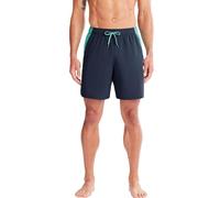 Under Armour Men's Swim Trunks Swimsuit, Shorts with Drawstring Closure & Elastic Waistband, Downpour Gray Color Block, Large
