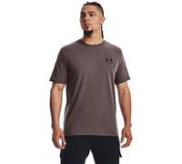 Under Armour Men's T-Shirt A Maniche Corte Con Petto Sinistro Sportstyle, (057) Ash Grey Taupe/Black, 5XL