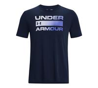Under Armour Team Wordmark Short Sleeve T Shirt Mens - Blue blue L
