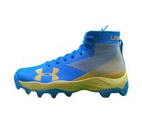 Under Armour Men's Team Spine Hammer MC Football Cleats, Blue, 14 UK