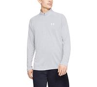Under Armour Men's Tech 2.0 1/2 Versatile Warm, Light and Breathable Zip Up Top for Working Out, White, 3XL