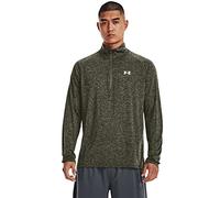 Under Armour Men's Tech 2.0 1/2 Zip - Long sleeve - Tops - Marine OD Green / Black / White - Size: MD