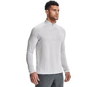 Under Armour Mens Tech 2.0 1/2 Zip Sweater - Halo Grey/White - XXXL