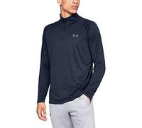 Under Armour Men's Tech 2.0 1/2 Zip-up Long Sleeve T-shirt Sweatshirt, Academy Blue (409)/Steel, 3XL Tall