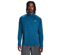 Under Armour Mens Tech 2.0 1/2 Zip-Up T-Shirt (426) Varsity Blue / / Blizzard Small