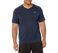 Under Armour Men's Tech 2.0 V-Neck Short Sleeve T-Shirt, Academy (408)/Steel, 3X-Large
