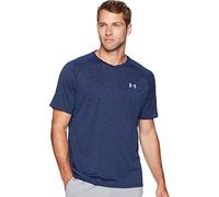 Under Armour Men's Tech 2.0 V-Neck Short Sleeve T-Shirt, Academy (408)/Steel, 3X-Large
