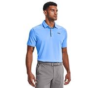 Under Armour Men's Tech Golf Polo T-Shirt, Carolina Blue / / Pitch Gray, 3XL