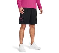 Under Armour Men's Tech Graphics Shorts – Black/Pink – M
