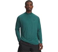 Under Armour Mens Tech Half Zip Long Sleeve T-Shirt Rack Green/Black L