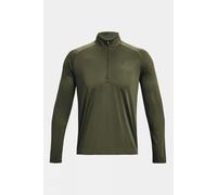 Under Armour Mens Tech Half Zip Top Green Size