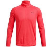 Under Armour Mens Tech Half Zip Top Racer Red M
