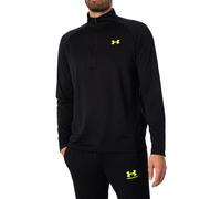 Under Armour Mens Tech Half Zip Top Sports Training Top Black L