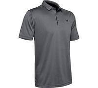 Under Armour Mens Tech Polo Shirt Colour: Grey, Size: 4XL