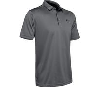Under Armour Mens Tech Polo Shirt Colour: Grey, Size: 4XL