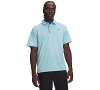 Under Armour Men's Tech Polo Shirt Opal Blue/Pitch Gray XL XL