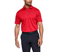 Under Armour Mens Tech Polo Short Sleeve Golf Red 3XL