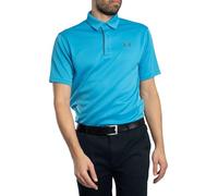 UNDER ARMOUR 2025 TECH GOLF POLO SHIRT - ETHER BLUE / PITCH GREY - XL